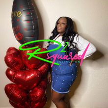 Load image into Gallery viewer, Our CEO is seen wearing our raw, unprocessed, Body Wave Hair extensions (3.5 bundles of 26 inches + 5x5 HD Lace Closure, worn as a sewin). Body Wave Hair extensions are looser wave texture that can be straightened and colored/dyed.
